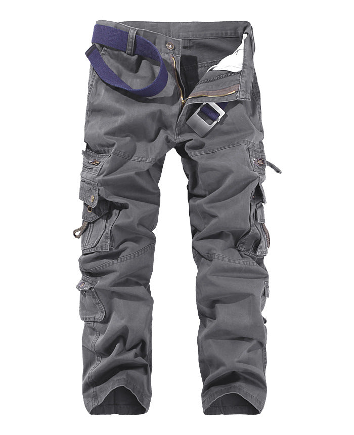 Herren Cargo-Hose mit mehreren praktischen Taschen und verstellbarem Gurt Echoarchiv