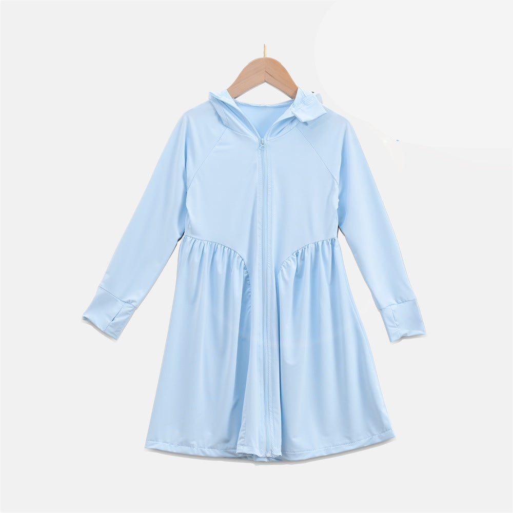 Damen atmungsaktive UV-Schutzjacke mit hohem Kragen Echo Archiv