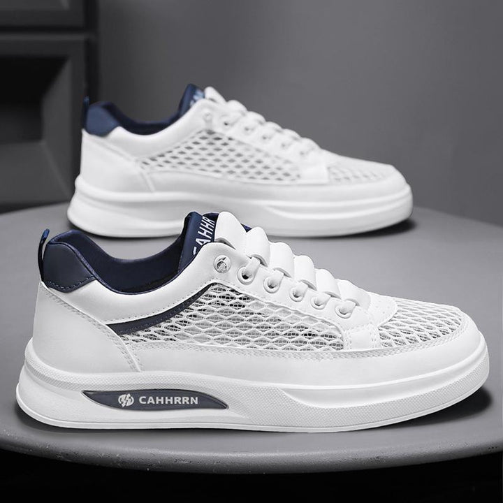 Herren Leichte Netz‑Plateau‑Sneaker mit atmungsaktivem Netzgewebe und gepolstertem Fußbett – Norré