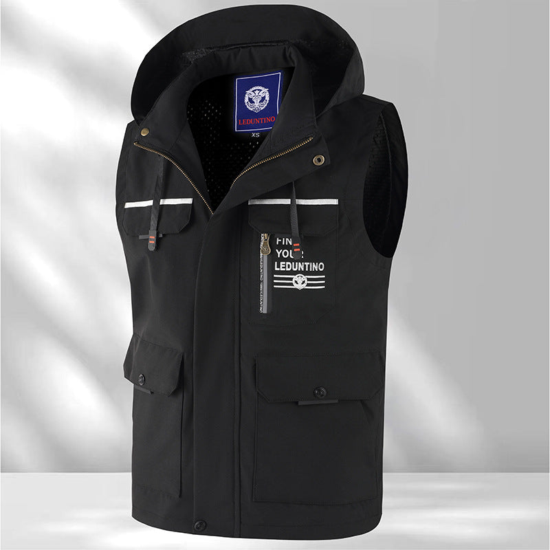 Herren Multifunktionale Outdoor-Weste Echo Archiv 1788242095