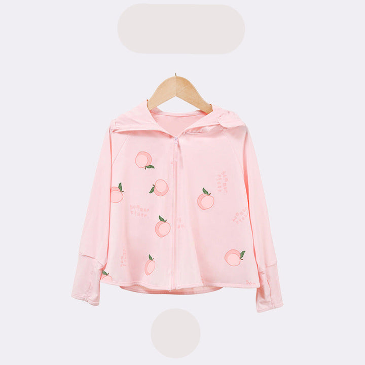 Kinder UV-Schutzjacke mit Kapuze und leichten atmungsaktiven Eigenschaften Echo Archiv