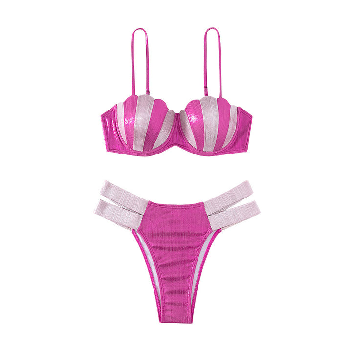 Damen Push-Up Bikini mit glitzernden Akzenten Echo Archiv