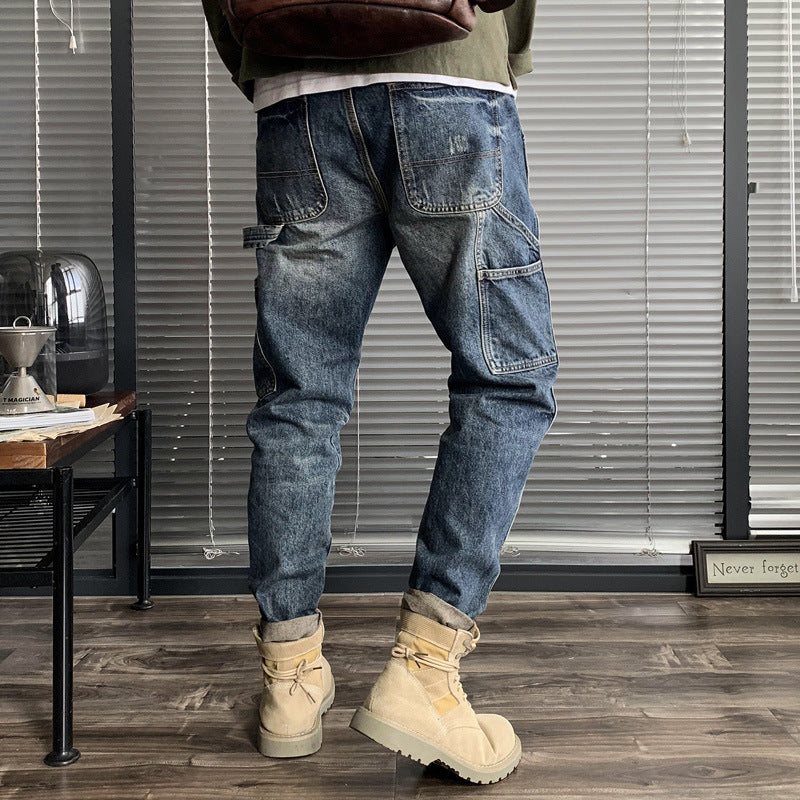 Herren Bequeme Cargo-Jeans Echoarchiv