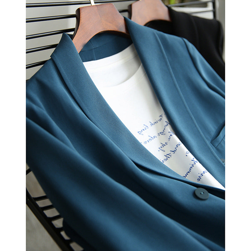 Damen Klassischer Doppeltbreasted Blazer Echoarchiv