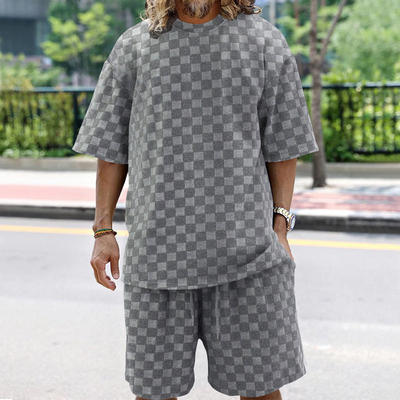 Herren lässiges Sportoutfit aus atmungsaktivem Material Echoarchiv