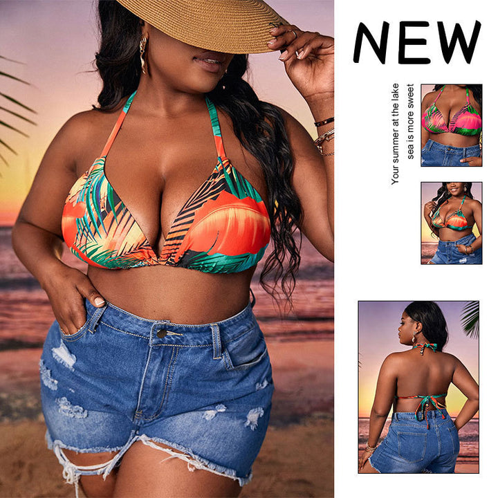 Damen Triangel-Bikini mit floralem Design Echo Archiv