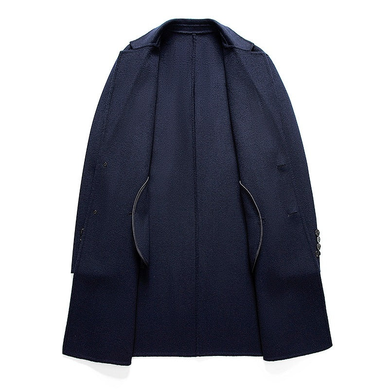 Damen Modern Tailored Langer Übermantel Echoarchiv