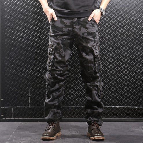 Herren Cargo-Hose mit praktischem Taschenlayout für Freizeit und Outdoor Echoarchiv