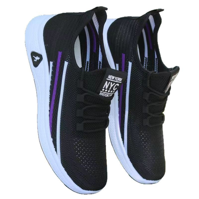 Damen Sportliche Sneakers mit atmungsaktiver Struktur und flexibler Dämpfung Echo Archiv