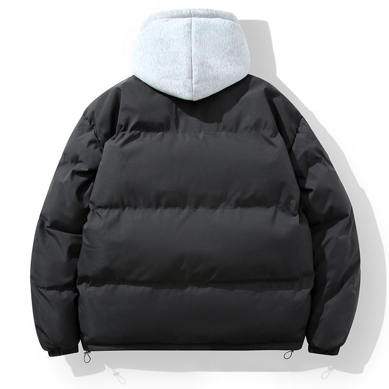 Herren wattierte Steppjacke mit integriertem Hoodie-Innenlayer und winddichter Außenlage Echo Archiv