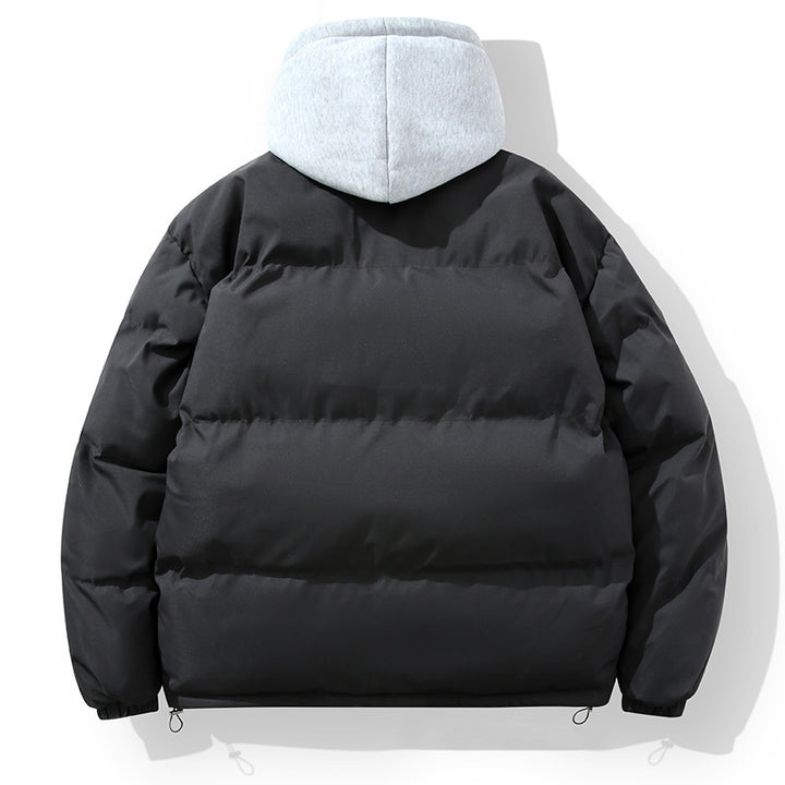 Herren wattierte Steppjacke mit integriertem Hoodie-Innenlayer und winddichter Außenlage Echo Archiv