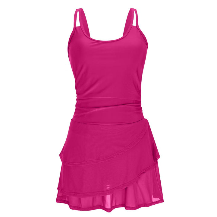Damen Sportliches Schwimmdress mit elegantem Rock Echo Archiv
