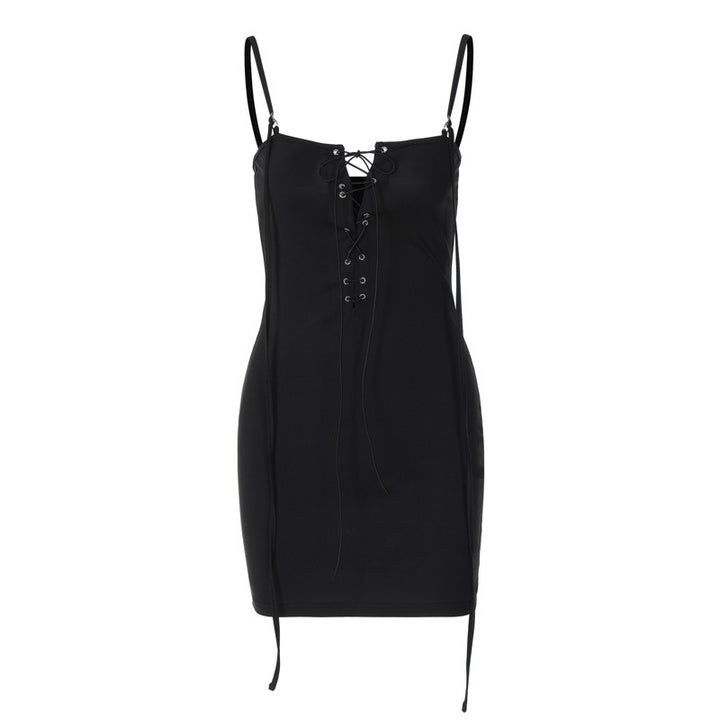 Damen Seduktives Bodycon-Kleid mit Schnürung Echo Archiv