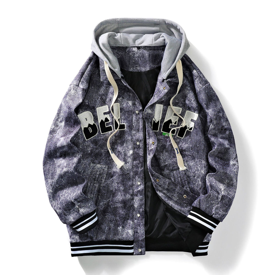 Herren Urbane Freizeitjacke mit Kapuze Echo Archiv