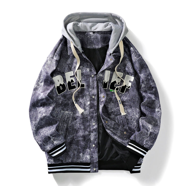 Herren Urbane Freizeitjacke mit Kapuze Echo Archiv