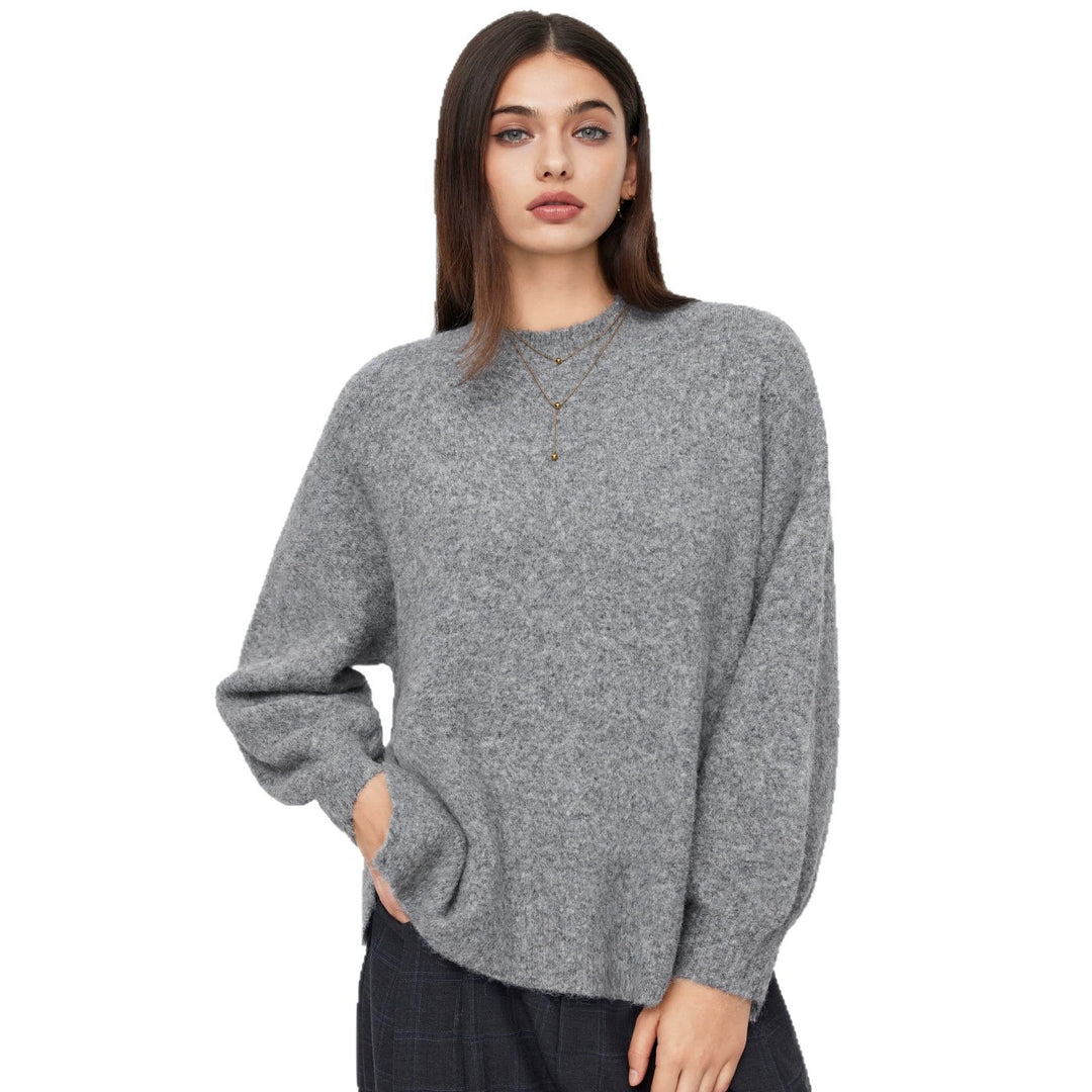 Damen Bequemer Oversized Pullover Echo Archiv