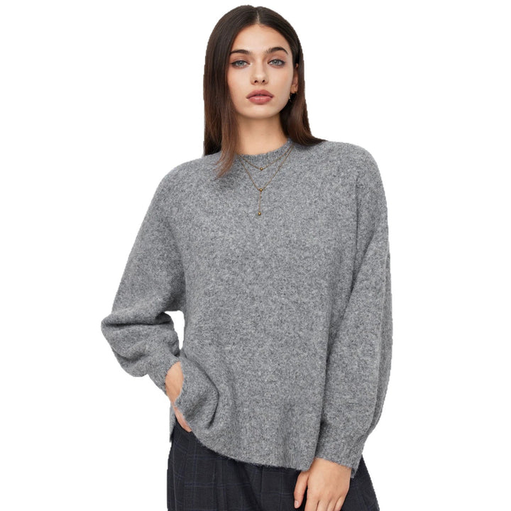 Damen Bequemer Oversized Pullover Echo Archiv