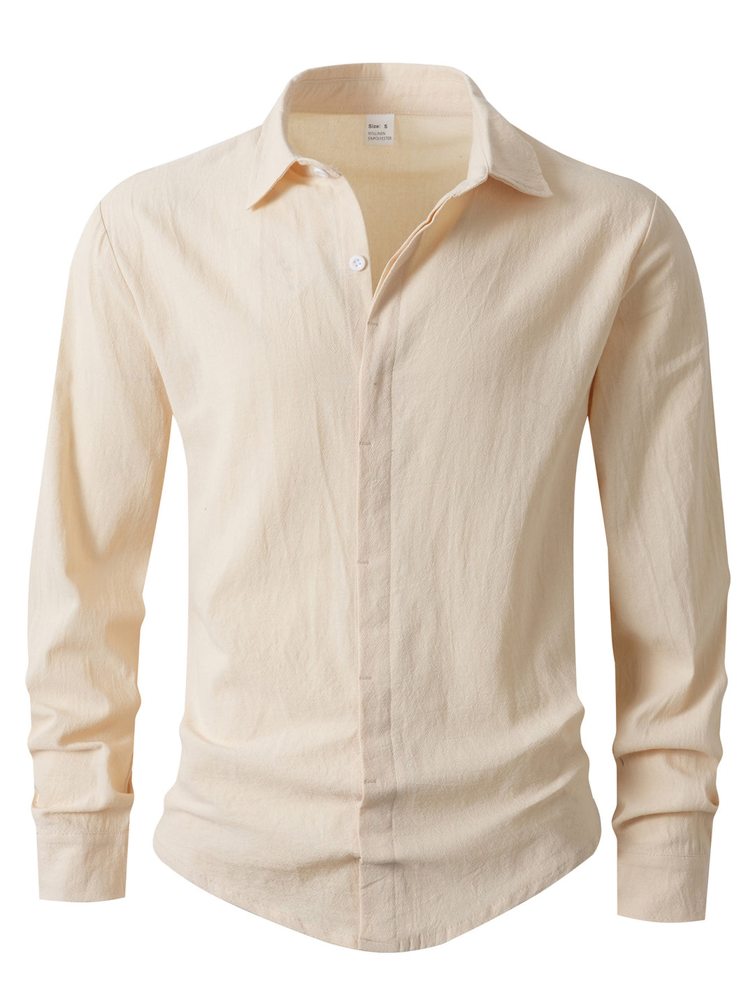 Herren Elegantes Casual-Hemd mit Slim-Fit Schnitt Echoarchiv