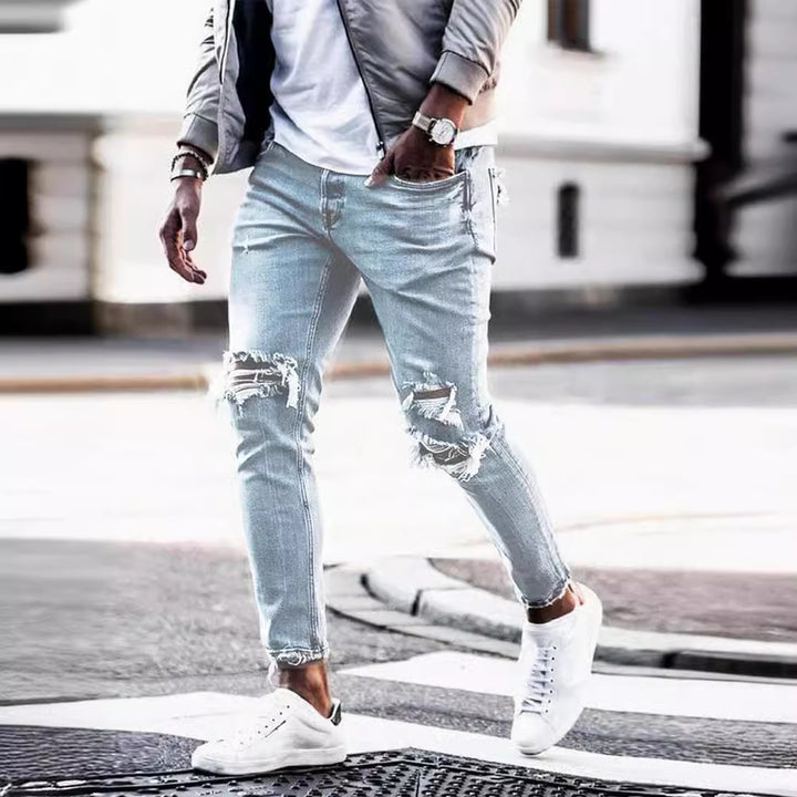 Herren Destroyed Jeans mit modernen Distressed-Effekten Echo Archiv