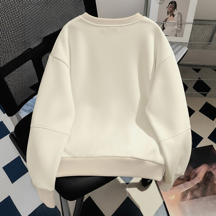 Damen Lässiger Sweatshirt mit Schleifen-Design Echo Archiv
