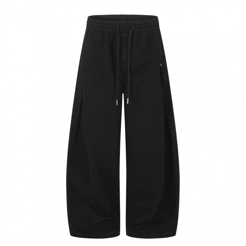 Unisex Weitgeschnittene Lounge-Hose mit Tunnelzug und extra weitem Bein Echo Archiv