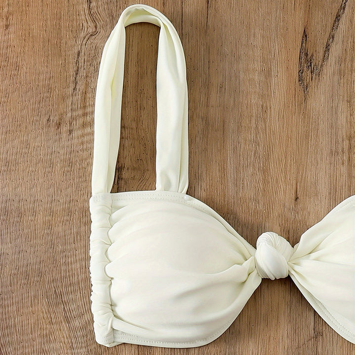 Damen Triangel-Bikini mit Knotendetails Echo Archiv