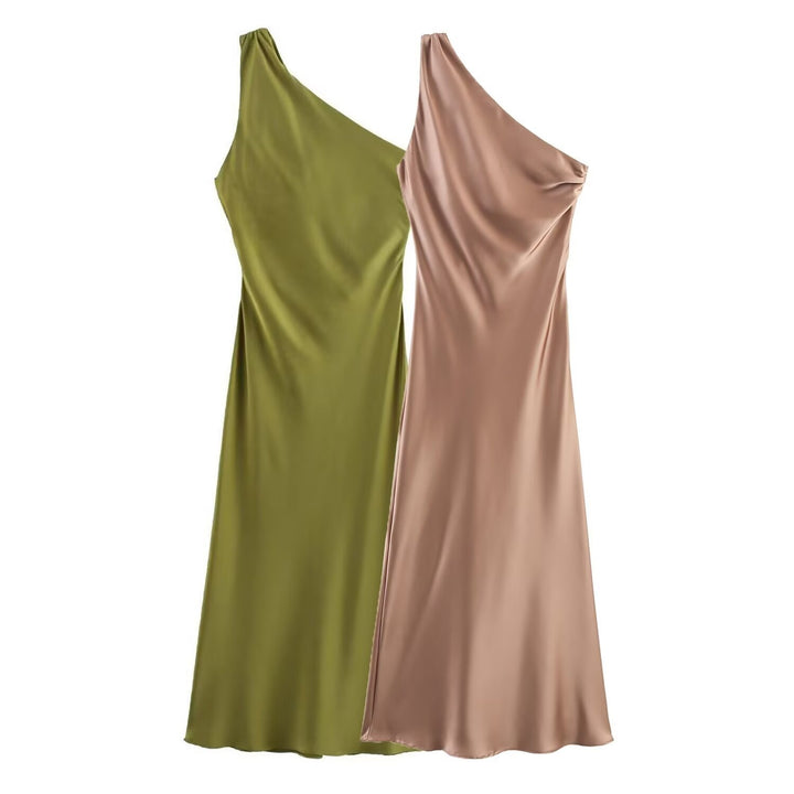 Damen Dekoratives Seidenkleid Echo Archiv