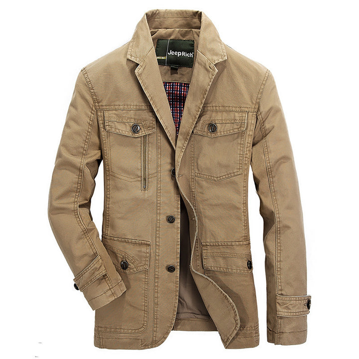 Herren Modische Utility-Jacke Echo Archiv 1788321727