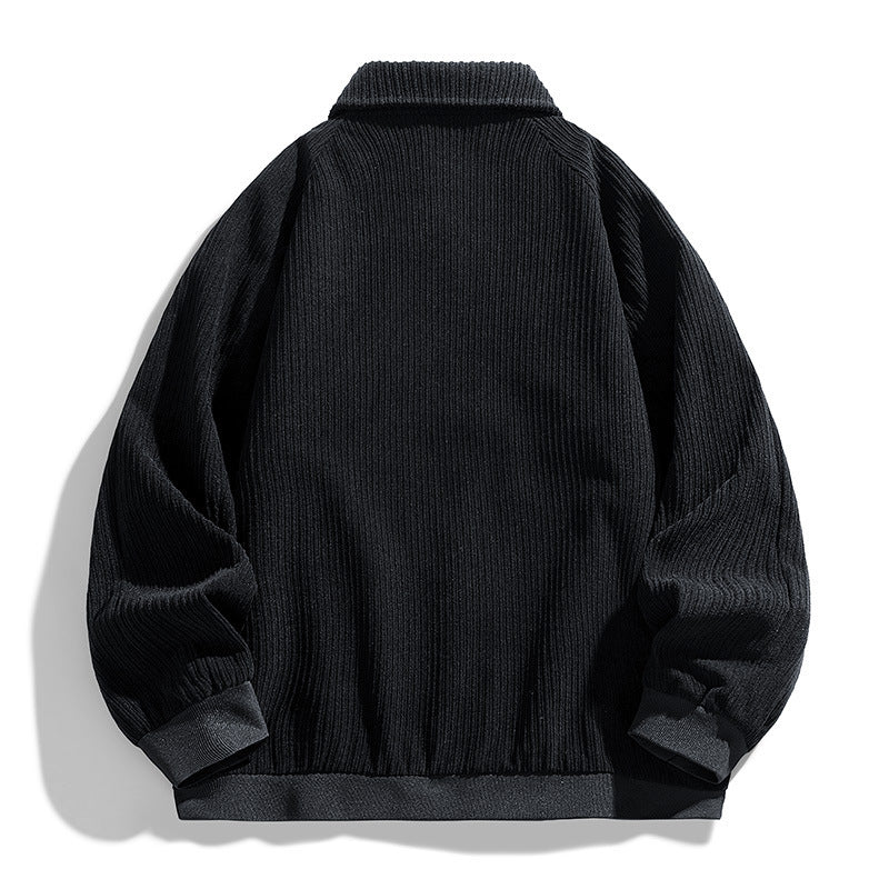 Herren Grobstrukturierte Hemdjacke Echo Archiv