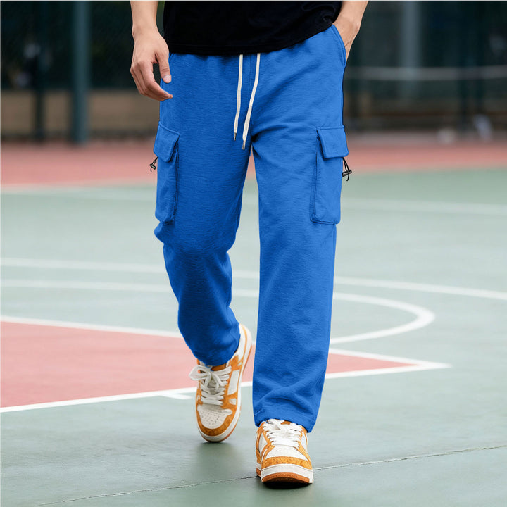 Herren Cargo-Hose mit elastischem Bund und praktischen Seitentaschen Echoarchiv