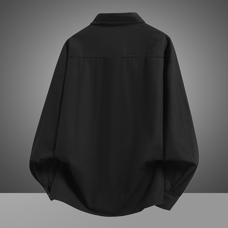 Herren Lässiges Overshirt aus luftiger Baumwolle mit praktischen Taschen Echoarchiv