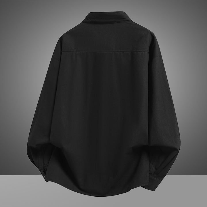 Herren Lässiges Overshirt aus luftiger Baumwolle mit praktischen Taschen Echoarchiv