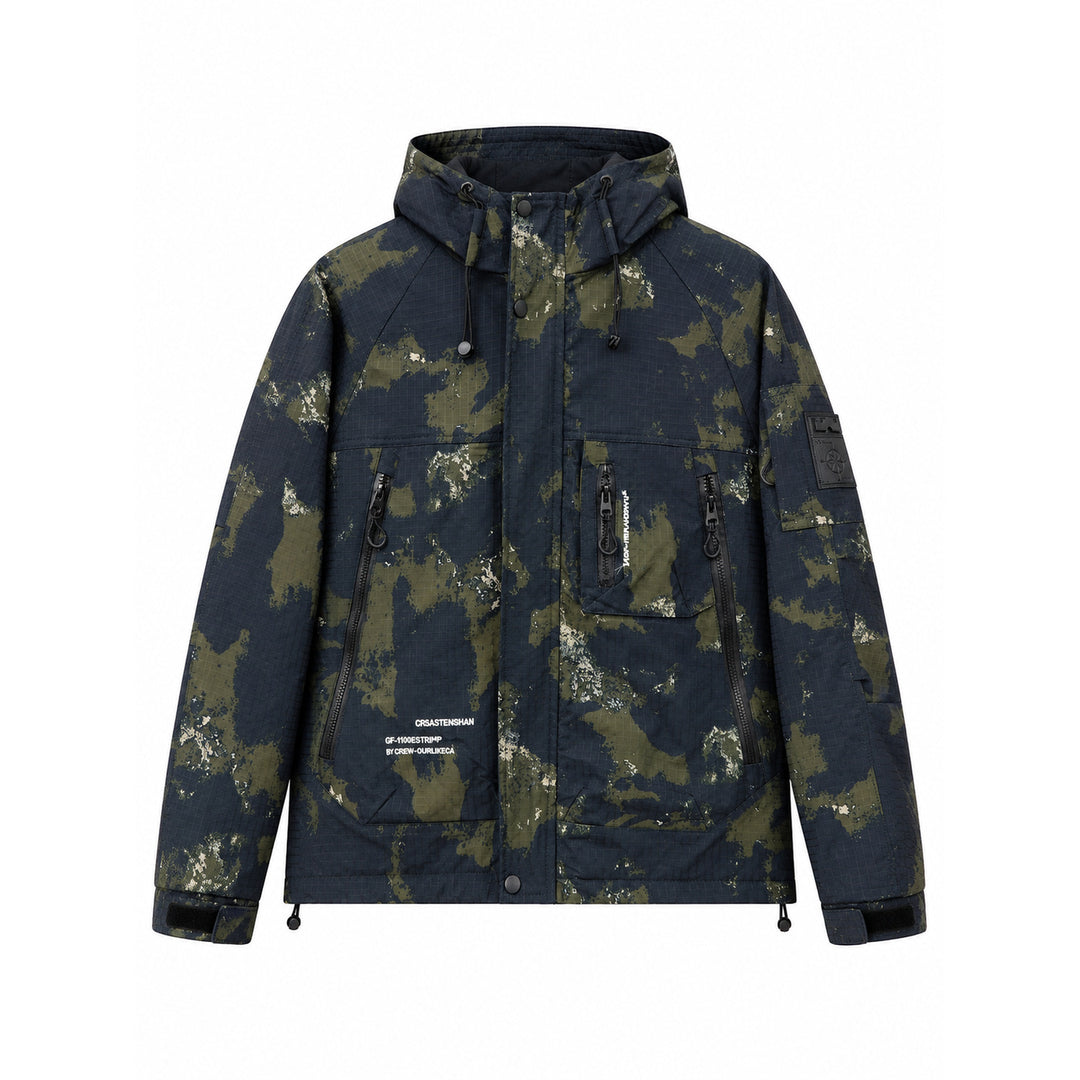 Herren Multifunktionale Outdoorjacke mit Kapuze Echo Archiv