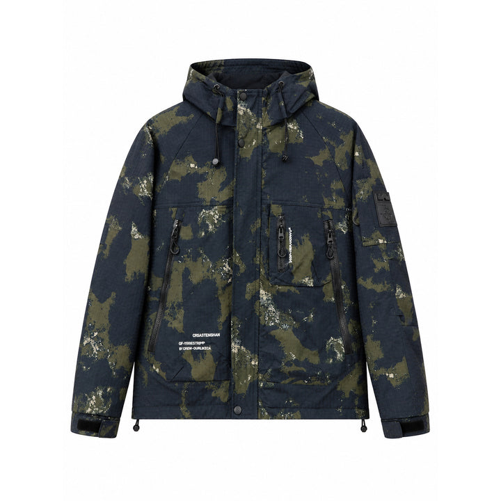 Herren Multifunktionale Outdoorjacke mit Kapuze Echo Archiv
