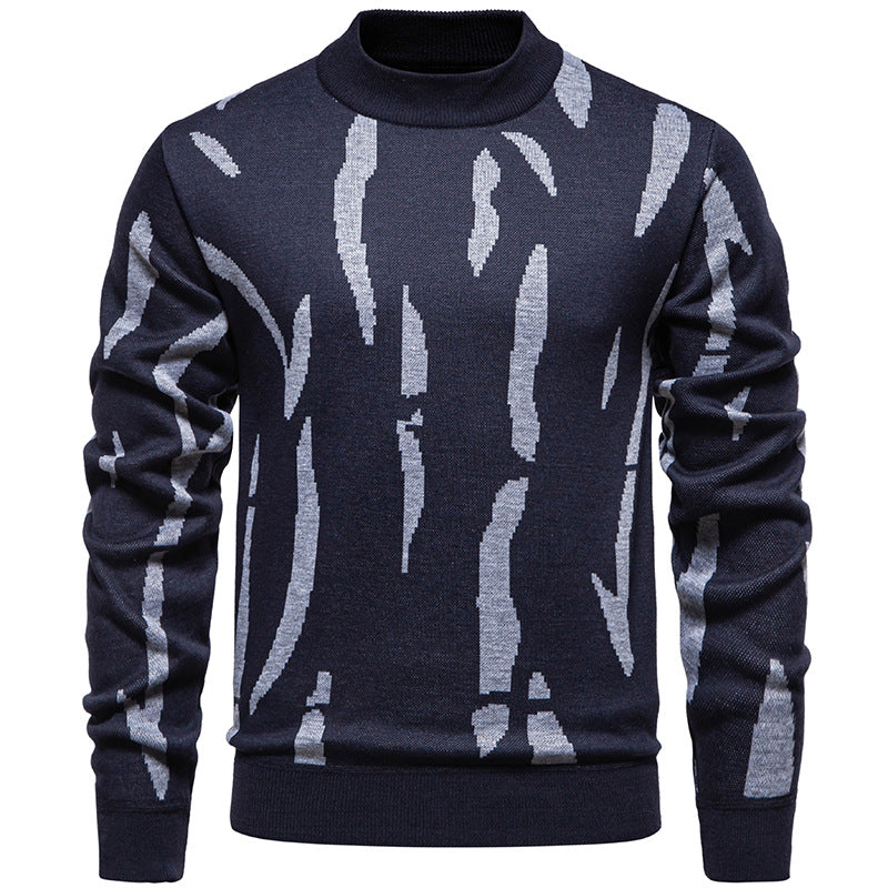 Herren modischer Sweatpullover mit einzigartigem grafischem Muster Echoarchiv