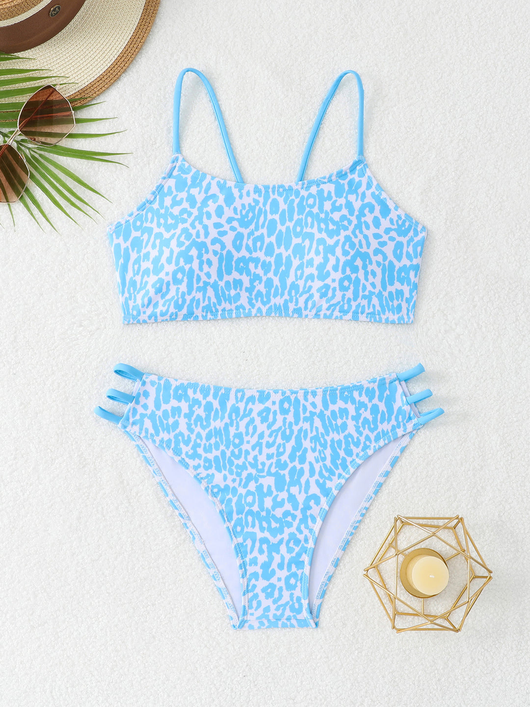 Damen Triangel-Bikini-Set mit modischen Akzenten Echo Archiv