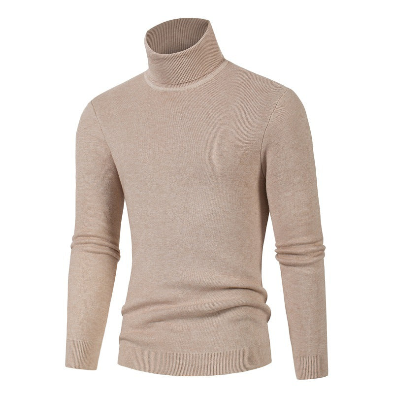 Herren Rollkragenpullover aus weichem Material Echoarchiv