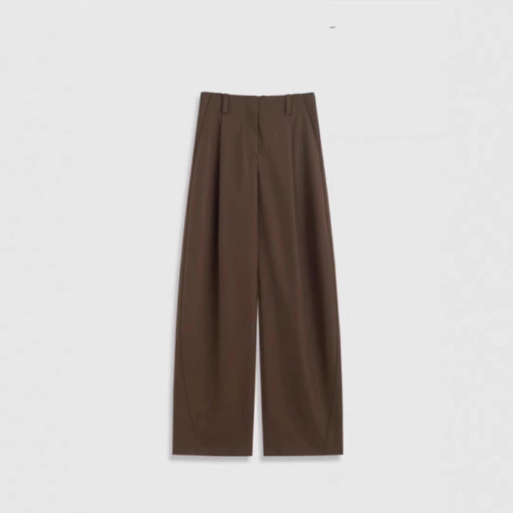 Damen Elegante und bequeme High-Waist Culotte-Hose Echoarchiv