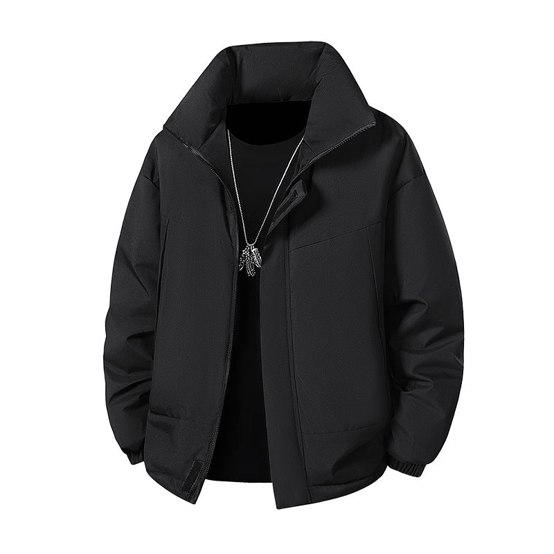 Herren Modische Übergangsjacke mit hohen Kragen Echoarchiv