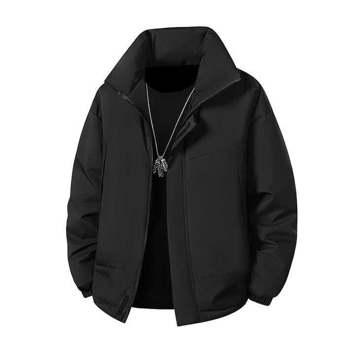 Herren Modische Übergangsjacke mit hohen Kragen Echoarchiv
