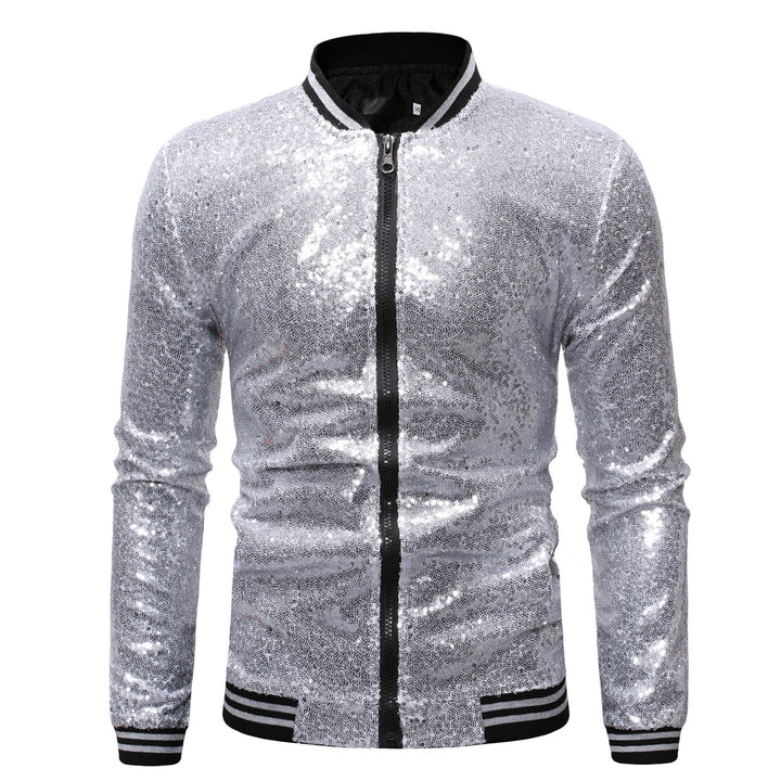 Herren Sportlicher Funktionsblazer mit Pailletten Echoarchiv