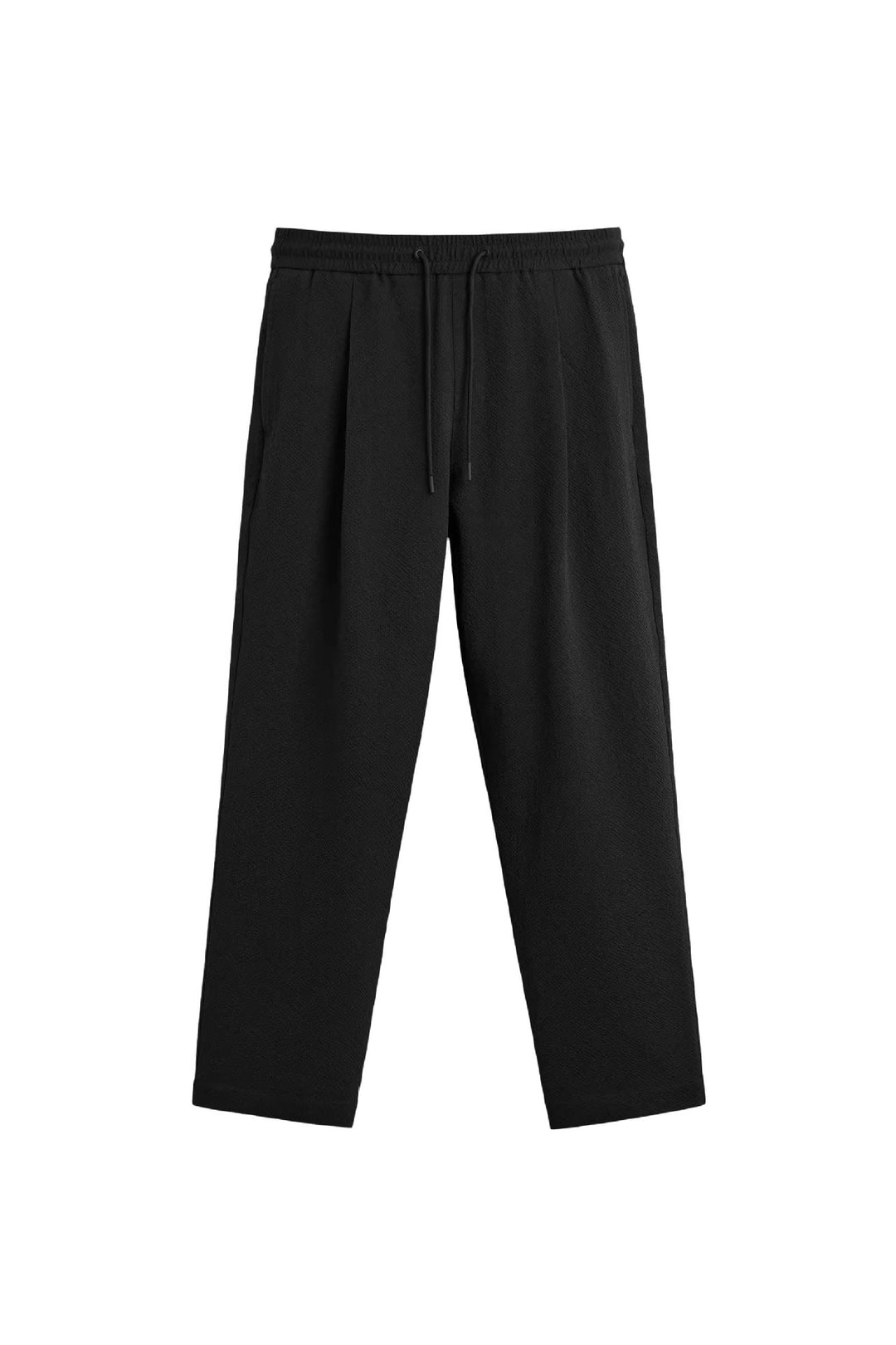 Herren Relaxed-Fit Bundfalten-Hose mit Kordelzug und elastischem Bund Echo Archiv
