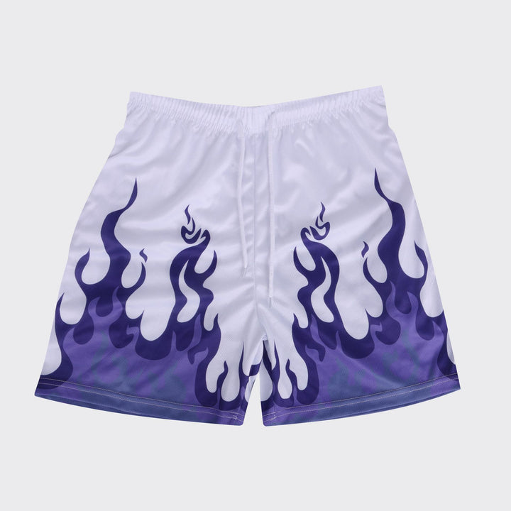 Herren Schwimmshorts mit Flammendetails Echoarchiv