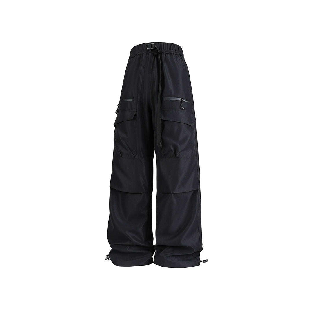 Herren Weite Utility-Cargohose mit verstärkten Kniepassen, Zipper- und Klappfächern Echo Archiv