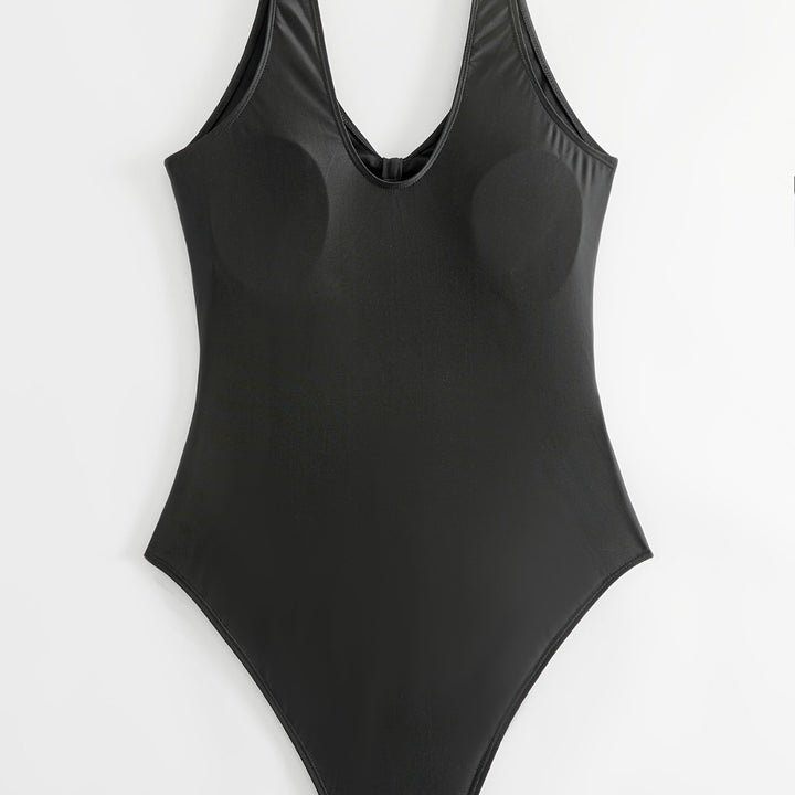 Damen Einteiliger Badeanzug mit modischem Cut-Out-Design Echo Archiv