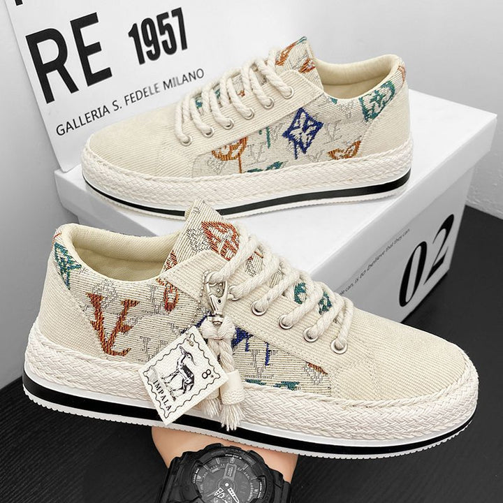 Damen modische Sneakers mit hochwertigen Textiloberflächen und raffiniertem Design Echo Archiv