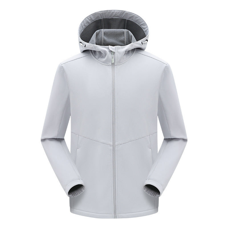 Herren technische Softshelljacke mit fleecegefütterter Kapuze und elastischem Stretchschnitt Echo Archiv