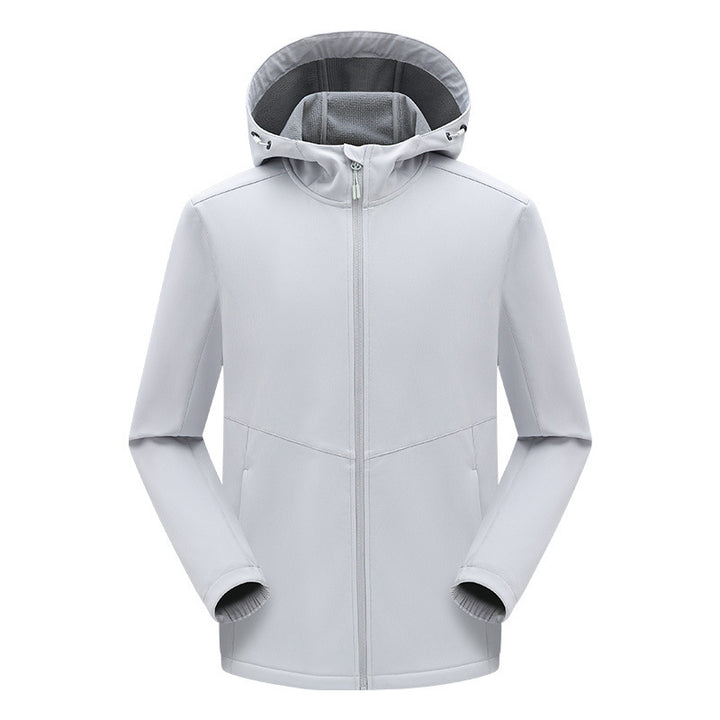 Herren technische Softshelljacke mit fleecegefütterter Kapuze und elastischem Stretchschnitt Echo Archiv