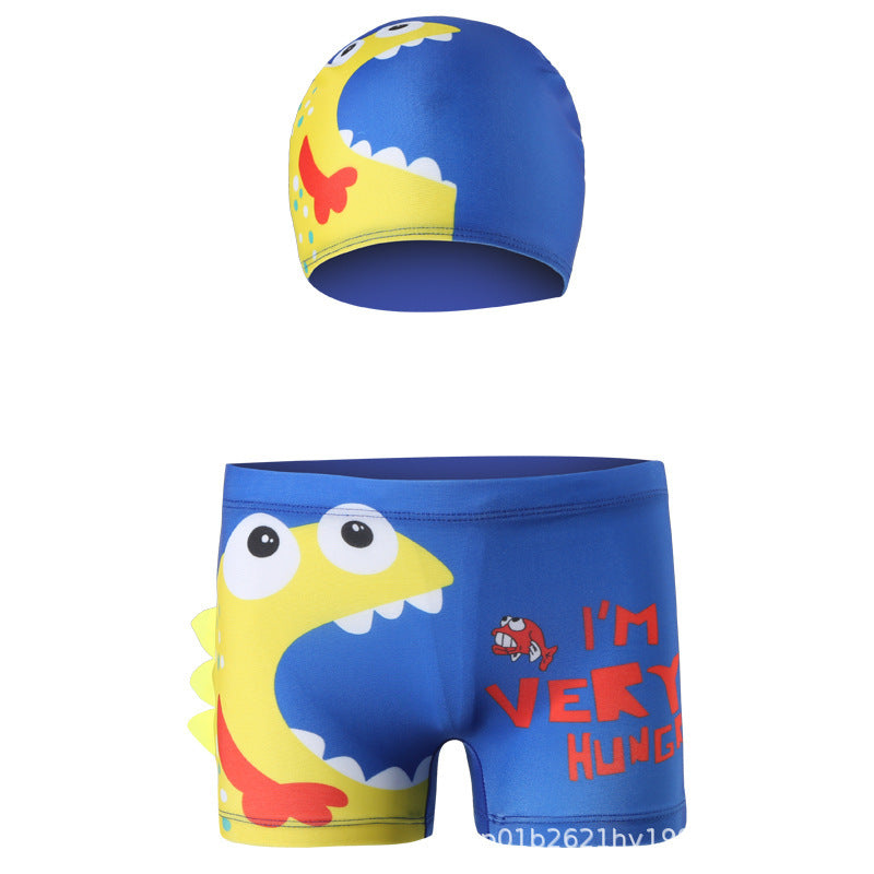 Jungen Schwimmset mit fröhlichem Dinosaurier-Motiv Echo Archiv