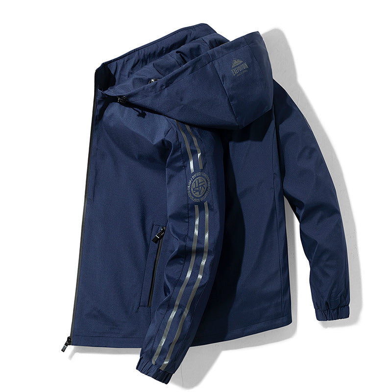 Herren Wetterfeste Sportjacke Echo Archiv